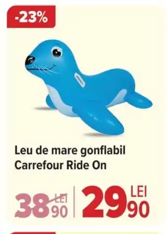 Leu de mare gonflabil Carrefour Ride On