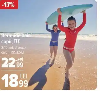 Bermude baie copii, TEX