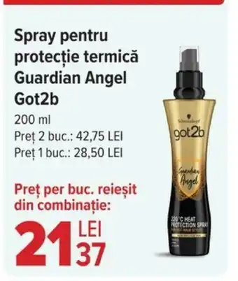Carrefour Spray pentru protecţie termică Guardian Angel Got2b 200 ml Ofertă