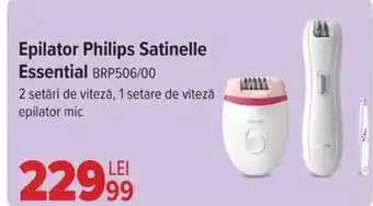 Carrefour Epilator Philips Satinelle Essential BRP506/00 Ofertă