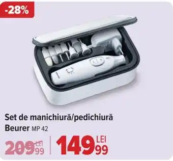 Carrefour Set de manichiurǎ/pedichiură Beurer MP 42 Ofertă