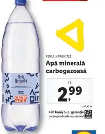 Lidl PERLA HARGHITEI Apă minerală carbogazoasă Ofertă
