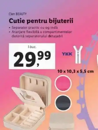 Lidl Cien BEAUTY Cutie pentru bijuterii Ofertă