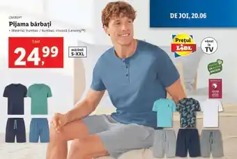 Lidl LIVERGY Pijama bărbați Ofertă