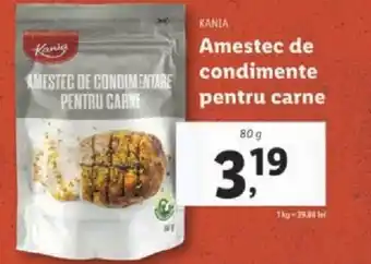 KANIA Amestec de condimente pentru carne