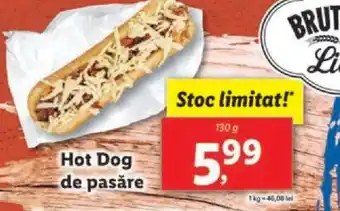 Hot Dog de pasăre