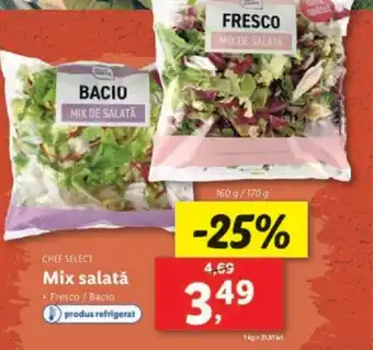 Lidl CHEF SELECT Mix salatǎ Ofertă