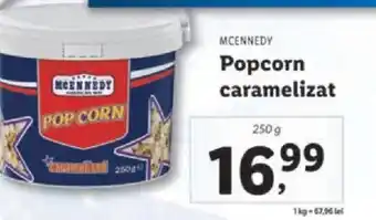 Lidl MCENNEDY Popcorn caramelizat Ofertă