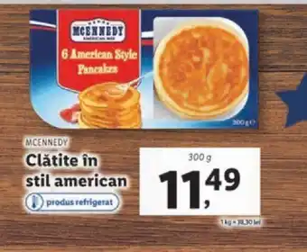 Lidl MCENNEDY Clătite în stil american Ofertă