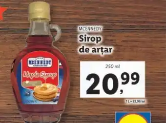 Lidl MCENNEDY Sirop de artar Ofertă
