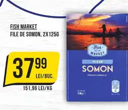FISH MARKET FILE DE SOMON, 2X125G
