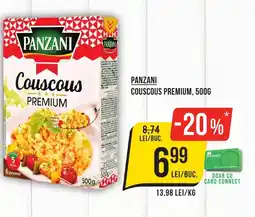 Mega Image PANZANI COUSCOUS PREMIUM, 500G Ofertă
