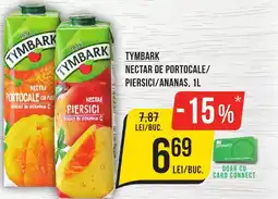TYMBARK NECTAR DE PORTOCALE/ PIERSICI/ANANAS, 1L