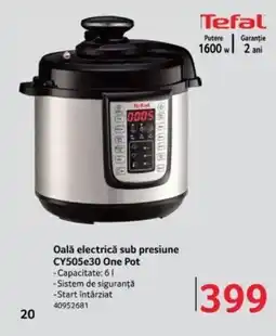 Selgros Oalǎ electrică sub presiune CY505e30 One Pot Ofertă