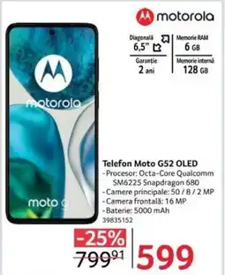 Telefon Moto G52 OLED