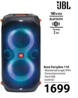 Selgros Boxǎ PartyBox 110 Ofertă