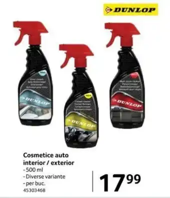 Selgros Cosmetice auto interior / exterior Ofertă
