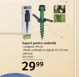 Selgros Suport pentru umbrelă Ofertă