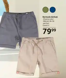 Selgros Bermude bărbați Ofertă