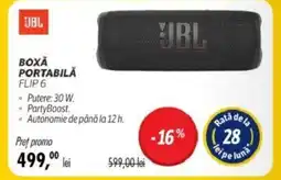 BOXĂ PORTABILĂ FLIP 6
