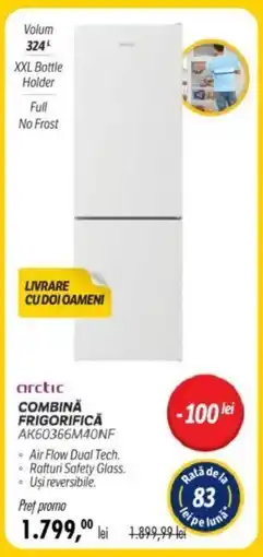 Flanco arctic COMBINA FRIGORIFICA AK60366M40NF Ofertă