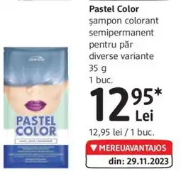 DM Pastel Color Șampon colorant semipermanent pentru păr diverse variante 35g 1 buc. Ofertă