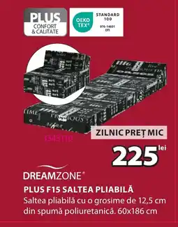 JYSK PLUS F15 SALTEA PLIABILĂ Ofertă