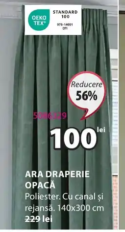 JYSK ARA DRAPERIE OPACĂ Ofertă