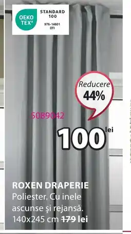 JYSK ROXEN DRAPERIE Ofertă