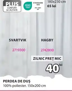 PERDEA DE DUŞ