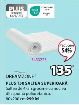 JYSK PLUS T50 SALTEA SUPERIOARĂ Ofertă