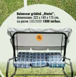 Balansoar grădină „Rimini