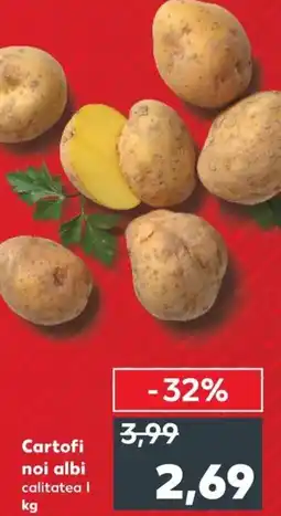 Kaufland Cartofi noi albi Ofertă