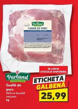 Kaufland Ceafă de porc Ofertă