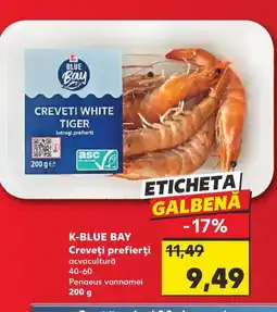 Kaufland K-BLUE BAY Creveţi prefierţi Ofertă