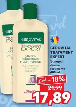 Kaufland GEROVITAL TRATAMENT EXPERT Şampon Ofertă