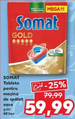 Kaufland SOMAT Tablete pentru mașina de spălat vase Ofertă