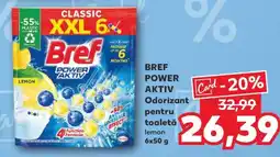 Kaufland BREF POWER AKTIV Odorizant pentru toaletă Ofertă