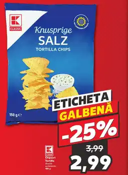 Kaufland Chipsuri Tortilla Ofertă