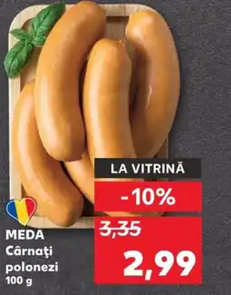 Kaufland MEDA Cârnaţi polonezi Ofertă