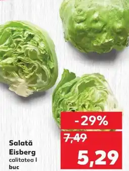 Kaufland Salată Eisberg Ofertă