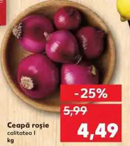 Kaufland Ceapă roşie Ofertă