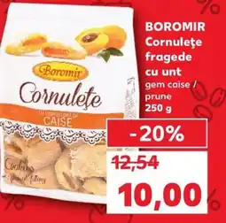 Kaufland BOROMIR Cornuleţe fragede cu unt Ofertă