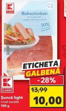 Kaufland Şuncă light Ofertă