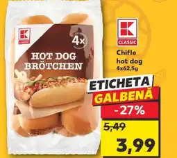 Kaufland Chifle hot dog Ofertă