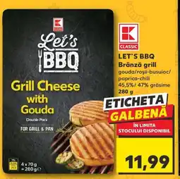 Kaufland LET'S BBQ Brânză grill Ofertă