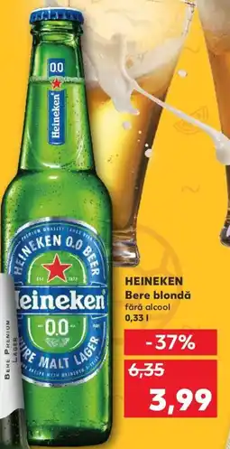 Kaufland HEINEKEN Bere blondă 0.33L Ofertă