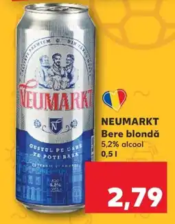 Kaufland NEUMARKT Bere blondă 0.5L Ofertă