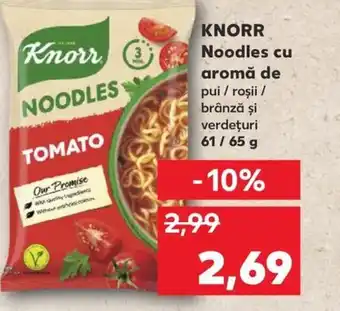 Kaufland KNORR Noodles cu aromă de Ofertă