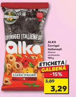 Kaufland ALKA Covrigei italieneşti Ofertă